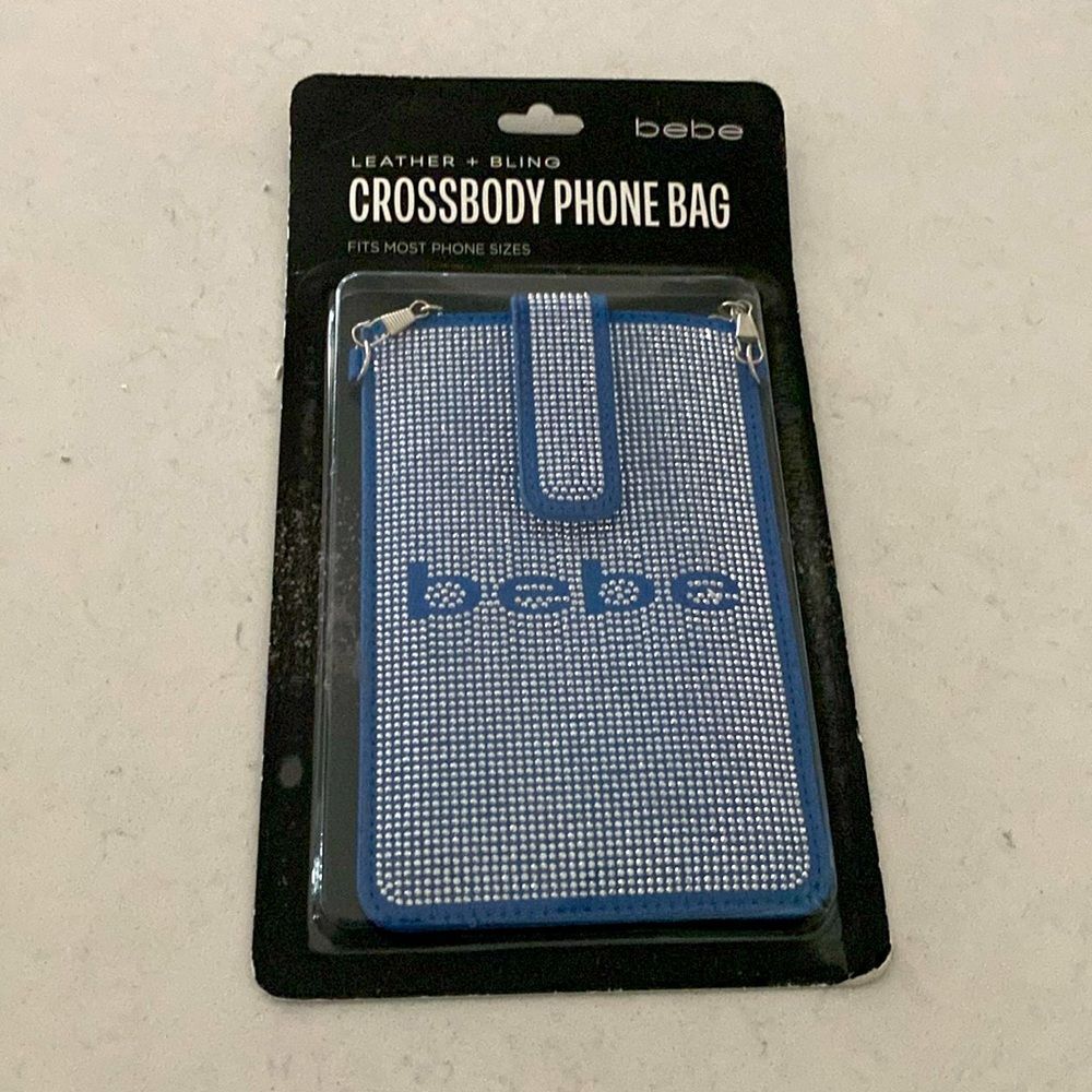 Bebe Blue Crossbody Phone Bag - Picture 5 of 5